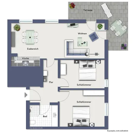 Strandpalais 02 公寓 *